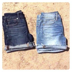 2 pair AEO shorts (next level stretch)